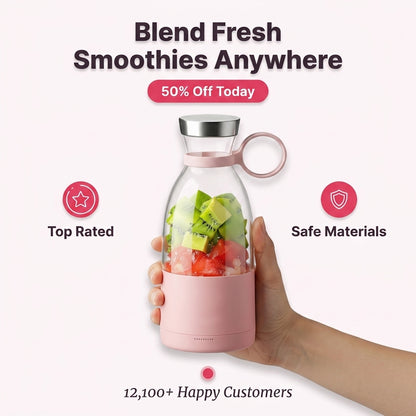 Portable Smoothie Blender — Fresh Smoothies Without Bulky Blenders