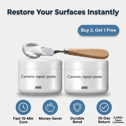 Ceramic Repair Paste — Fix Cracks Without Replacing Surfaces