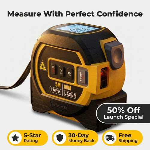 Digital Laser Measuring Tool — Measure Faster Without Second-Guessing Every Cut