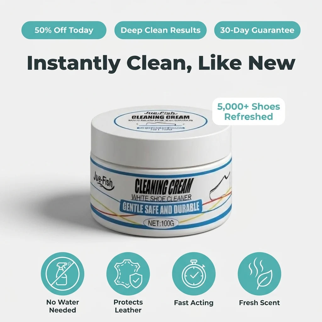Premium Shoe Cleaning Gel — Make Dirty Shoes Look Fresh Again