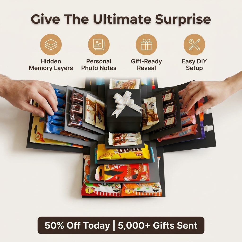 Multi-Layer Surprise Gift Box - A Gift Reveal They’ll Never Forget