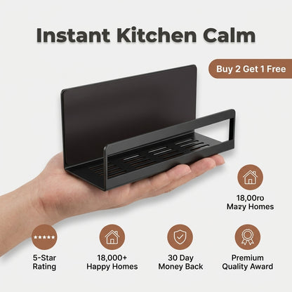 Magnetic Spice Rack Organizer — Instant Extra Storage Without Drilling Or Counter Clutter