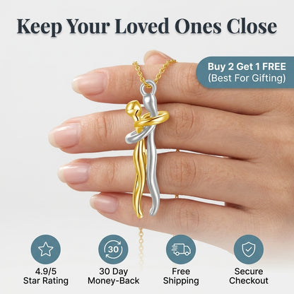Hug Pendant Necklace — A Meaningful Reminder Of Someone You Love