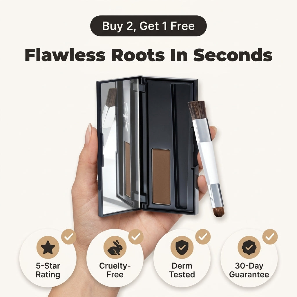 Root Touch-Up Powder — Cover Grays & Sparse Roots In Seconds Without Messy Sprays