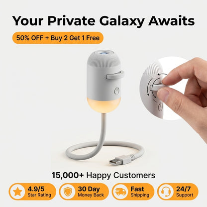 Nebula Night Light Projector — Turn Any Room Into A Private Galaxy