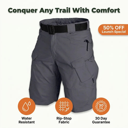 Outdoor Cargo Shorts — Durable Utility Without Stiff, Heavy Shorts