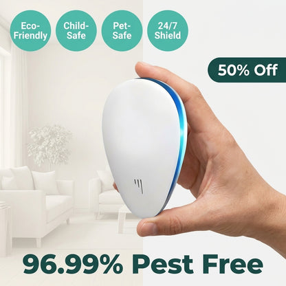 Plug-In Pest Repeller Night Light — Help Keep Pests Away Without Sprays Or Traps