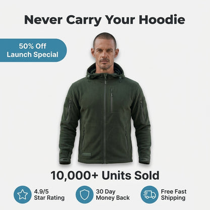 Convertible Backpack Hoodie — Warm When You Need It, Hands-Free When You Don’t