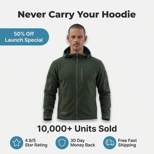 Convertible Backpack Hoodie — Warm When You Need It, Hands-Free When You Don’t