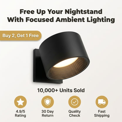 Adjustable Wall Light — Focused Lighting Without Taking Up Space