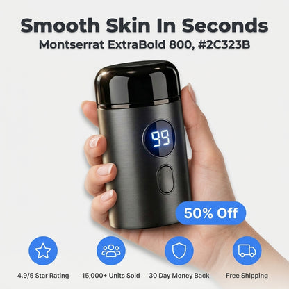Mini Electric Precision Shaver — Smooth Face & Body Grooming Without Razor Nicks