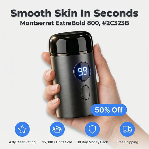 Mini Electric Precision Shaver — Smooth Face & Body Grooming Without Razor Nicks