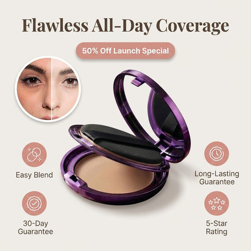 40-Shade Soft Matte Concealer — Even Skin Tone Without Midday Creasing