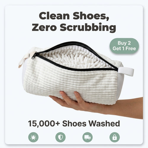 Shoe Washing Bag — Deep-Clean Shoes Without Scrubbing By Hand