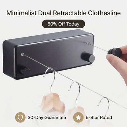 Retractable Clothesline — Dry More Laundry Without Losing Space