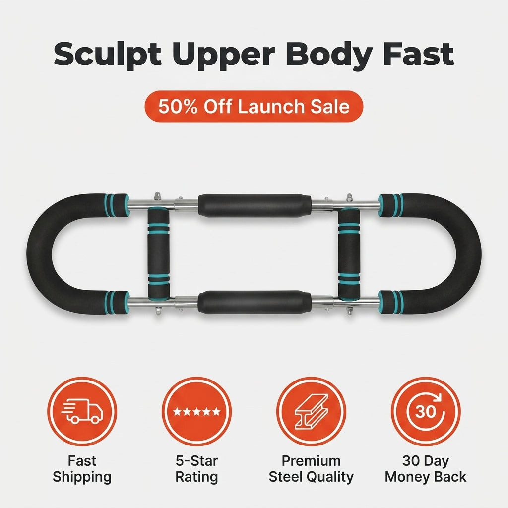 Adjustable Arm Trainer — Upper Body Training Without Bulky Gym Equipment