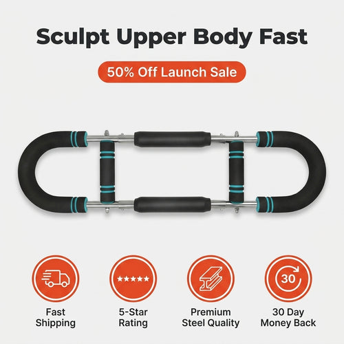 Adjustable Arm Trainer — Upper Body Training Without Bulky Gym Equipment