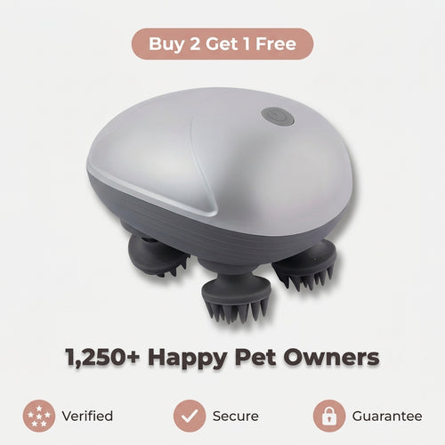 Electric Cat Massage Brush — Gentle Full-Body Massage Without Constant Hand Brushing