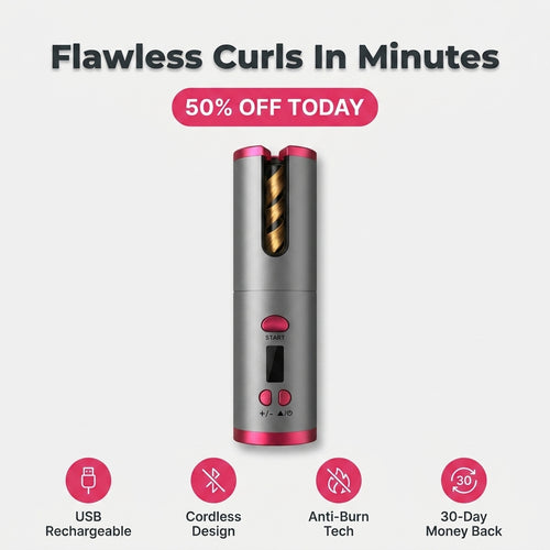 Cordless Hair Curler — Effortless Curls Without Salon Time