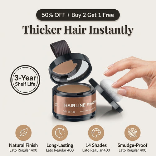 Root Touch-Up Powder — Covers Gray Roots & Sparse Hairlines In Seconds