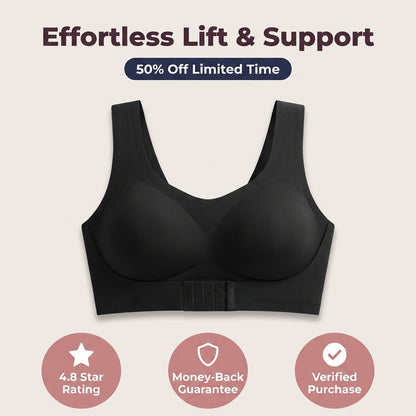 Wireless Posture Support Bra — Lift, Coverage & Back Support Without Painful Wires