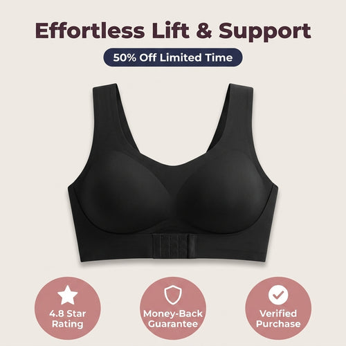 Wireless Posture Support Bra — Lift, Coverage & Back Support Without Painful Wires