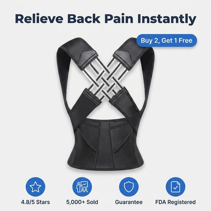 Posture Support Corrector Belt — Improve Alignment Without Bulky Back Braces