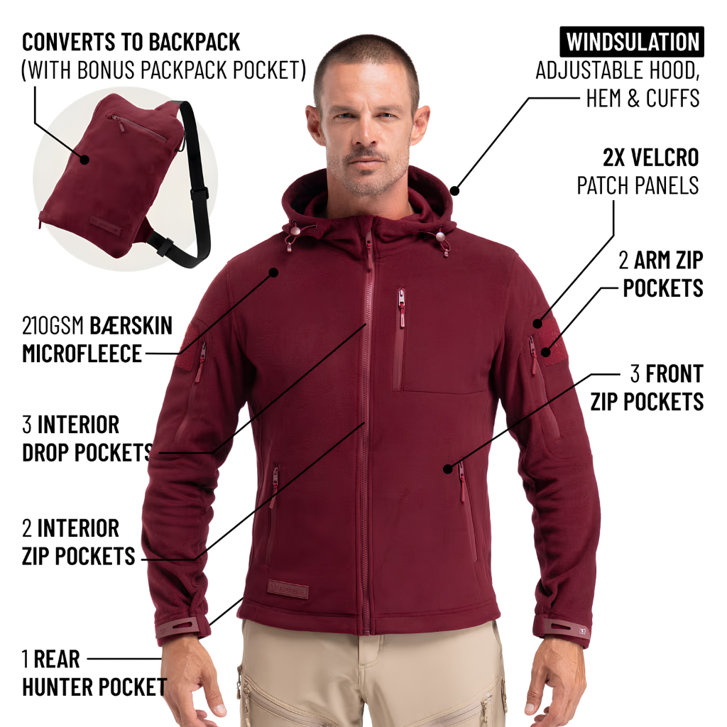 Convertible Backpack Hoodie — Warm When You Need It, Hands-Free When You Don’t