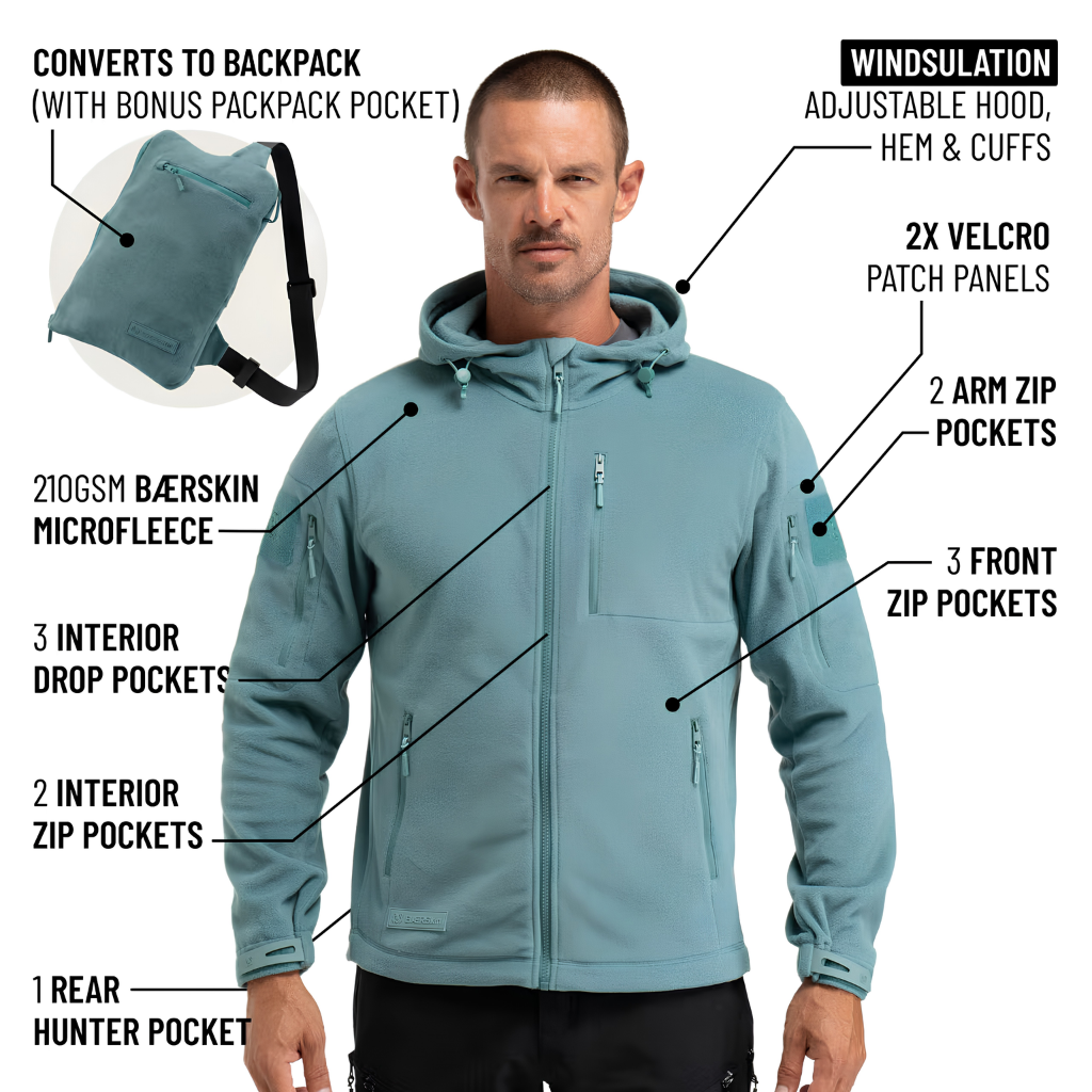 Convertible Backpack Hoodie — Warm When You Need It, Hands-Free When You Don’t