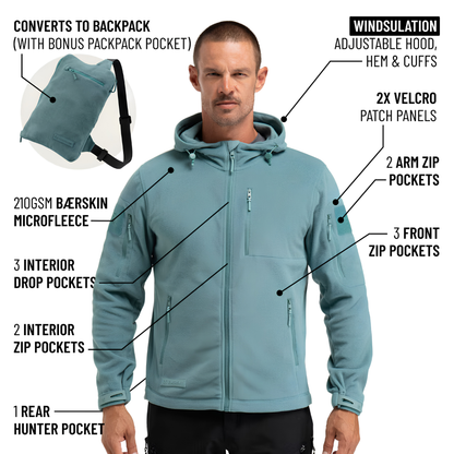 Convertible Backpack Hoodie — Warm When You Need It, Hands-Free When You Don’t