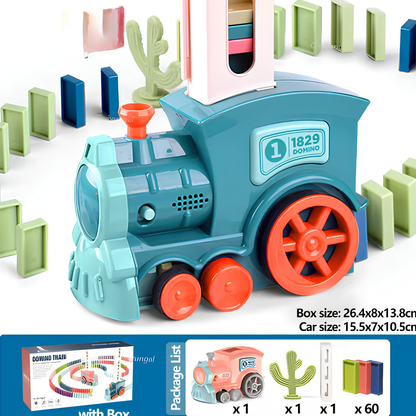 Domino Train Toy — Screen-Free Learning Through Colourful Chain Reactions
