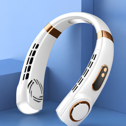 Wearable 5-Speed Neck Fan — Stay Cool Hands-Free Without Carrying A Fan