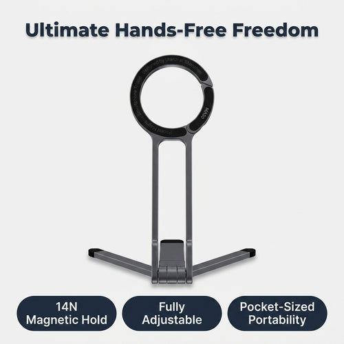 MagSafe Phone Tripod — Film Hands-Free Without Bulky Gear