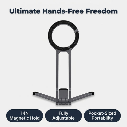 MagSafe Phone Tripod — Film Hands-Free Without Bulky Gear