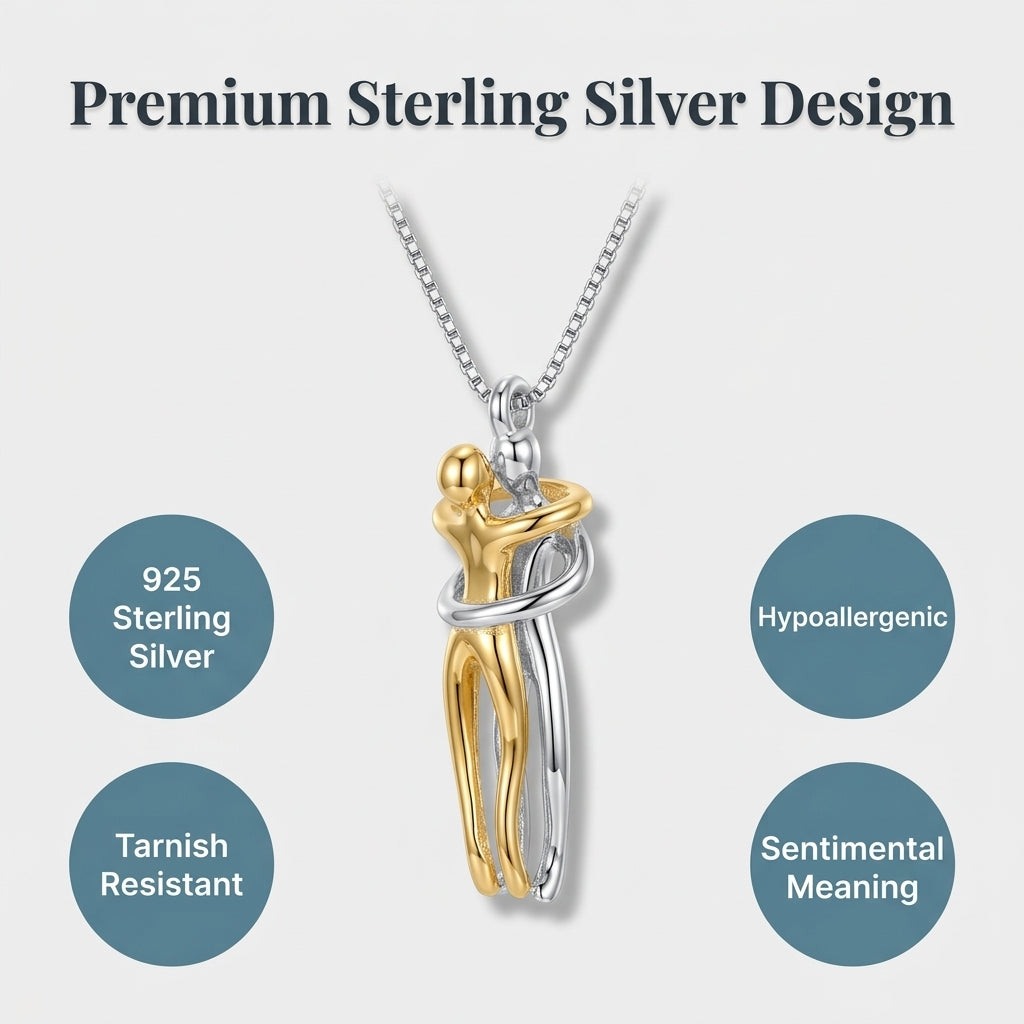 Hug Pendant Necklace — A Meaningful Reminder Of Someone You Love