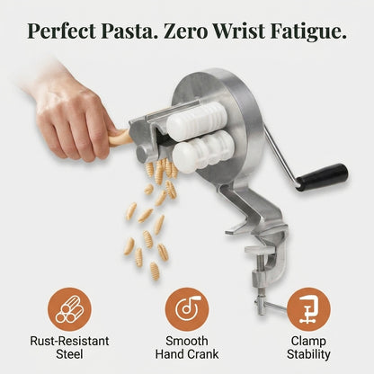 Manual Cavatelli Pasta Maker — Fresh Homemade Pasta Without Hand-Rolling Every Piece