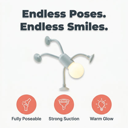 Poseable Sportsman Lamp — Playful Lighting Without Boring Room Decor