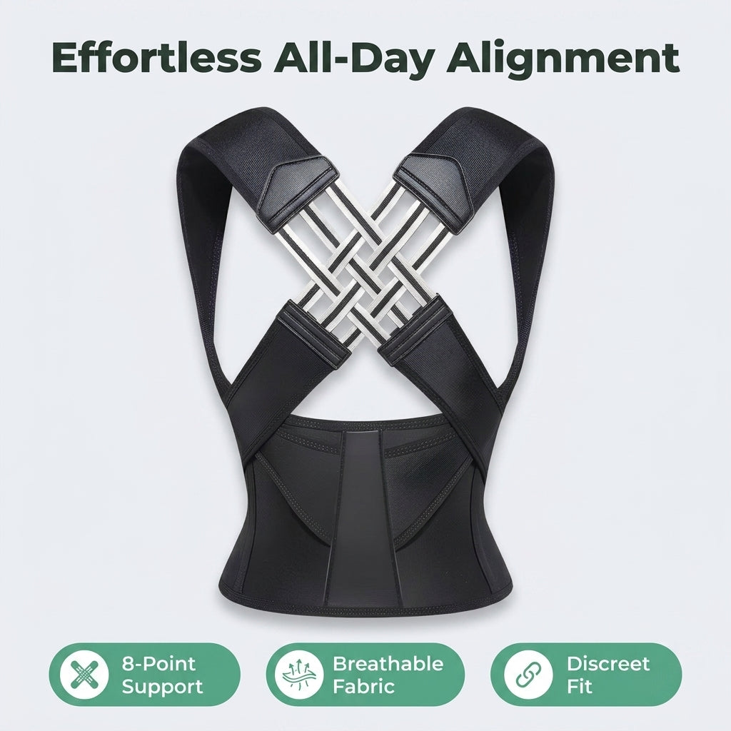 Posture Support Brace - Effortless Posture and All-Day Comfort