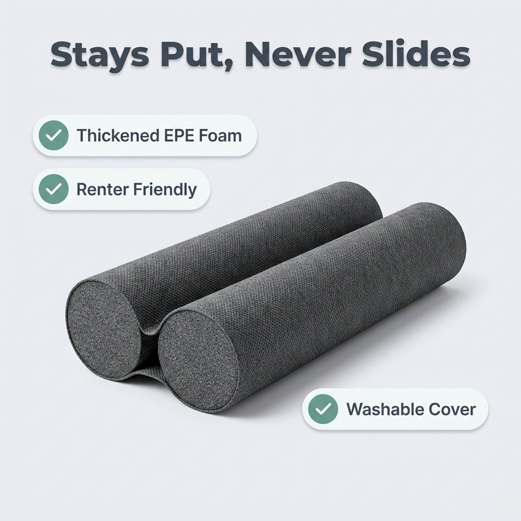 Door Bottom Seal Strip — Block Drafts, Pests & Noise Without Damaging Your Door