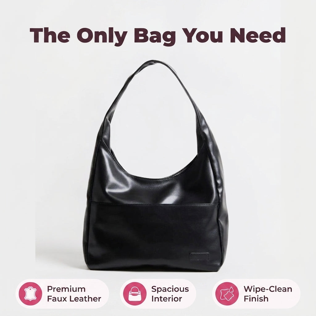 Everyday Shoulder Bag — Effortless Style Without Bulky Carry