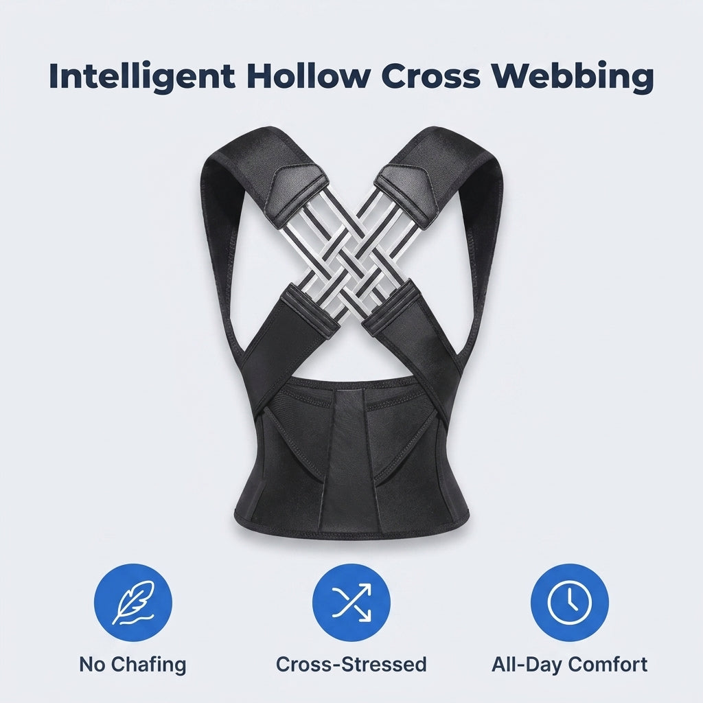 Posture Support Corrector Belt — Improve Alignment Without Bulky Back Braces