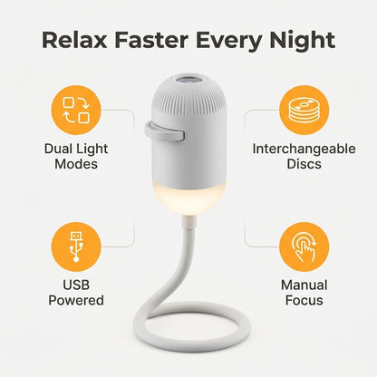 Nebula Night Light Projector — Turn Any Room Into A Private Galaxy