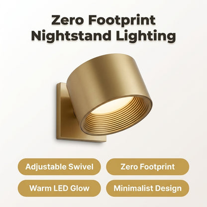 Adjustable Wall Light — Focused Lighting Without Taking Up Space