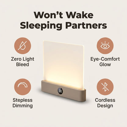 Night Reading Lamp — Eye-Comfort Light Without Disturbing The Room