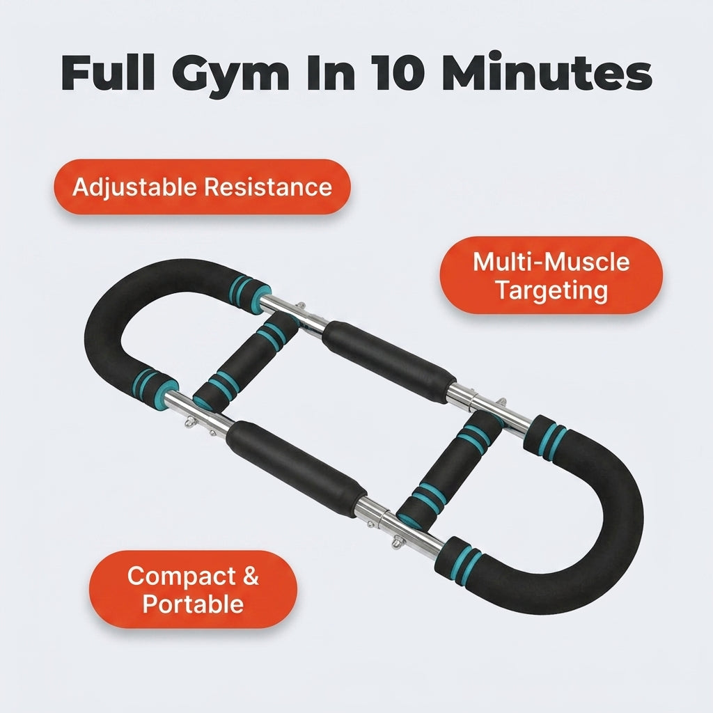 Adjustable Arm Trainer — Upper Body Training Without Bulky Gym Equipment
