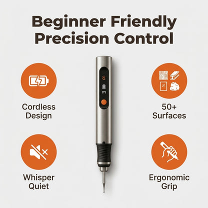 Cordless Engraving Pen — Personalise Everyday Items Without Bulky Engraving Tools