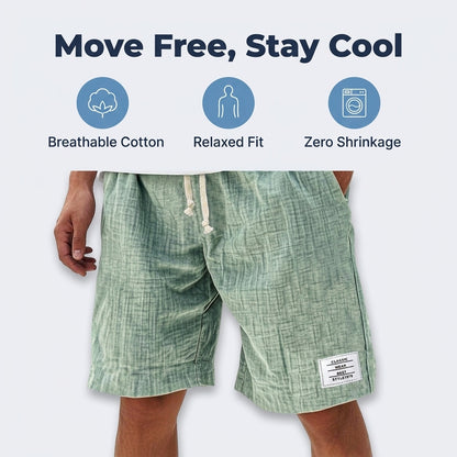 Relaxed Fit Casual Shorts — Easy Summer Comfort Without Stiff Pants