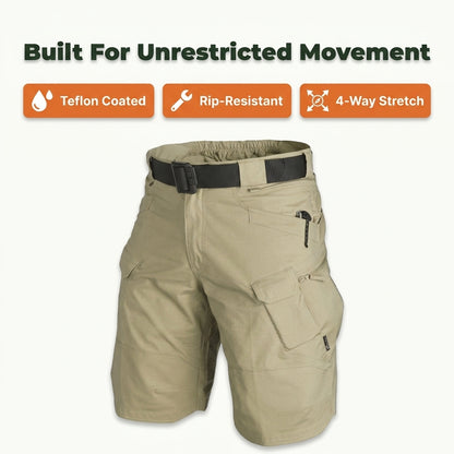 Outdoor Cargo Shorts — Durable Utility Without Stiff, Heavy Shorts