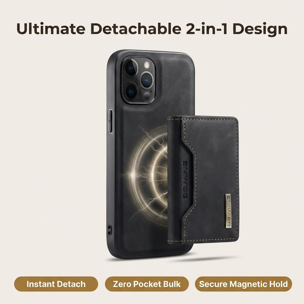 Detachable Wallet Phone Case — Protect, Carry & Watch Hands-Free Without A Bulky Wallet
