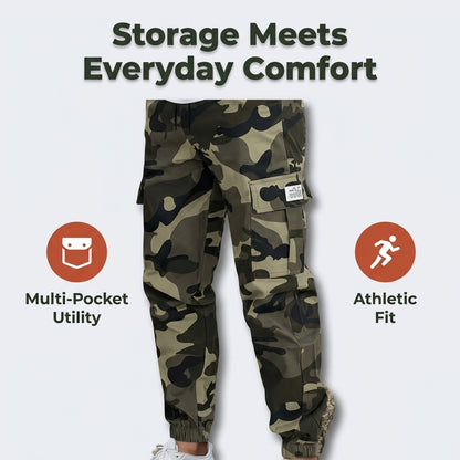 Casual Camo Work Pants — Practical Storage Without Bulky Workwear